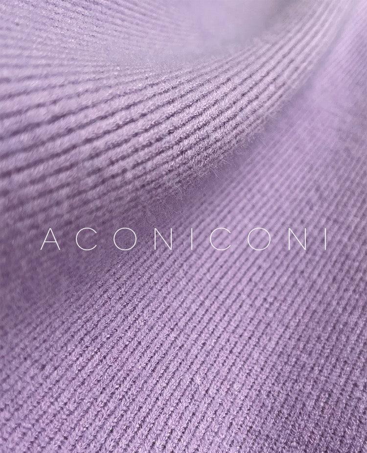 Aconiconi|Whispering Lilac Knit Dress Set