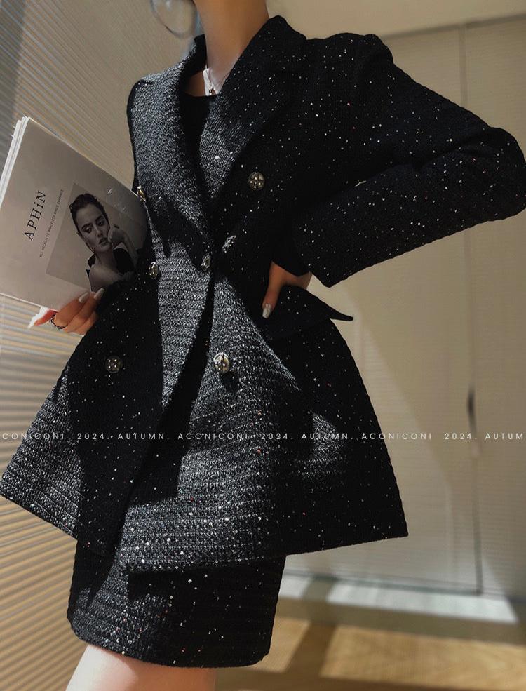 Aconiconi|Evening Sonata Skirt Suit