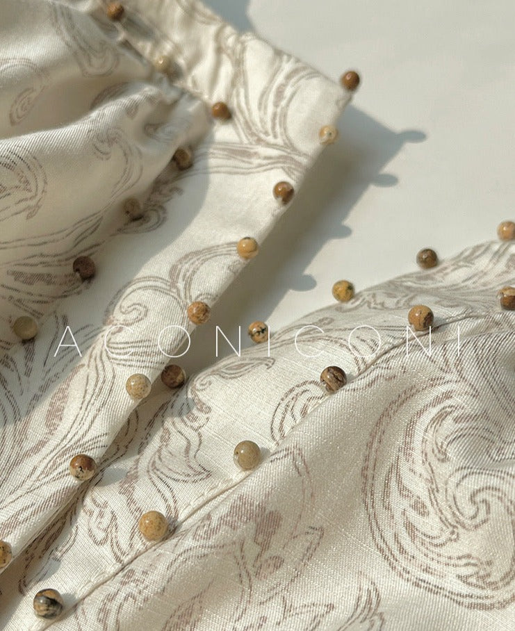 Aconiconi|Lila Luxe Retro Style Summer Dress