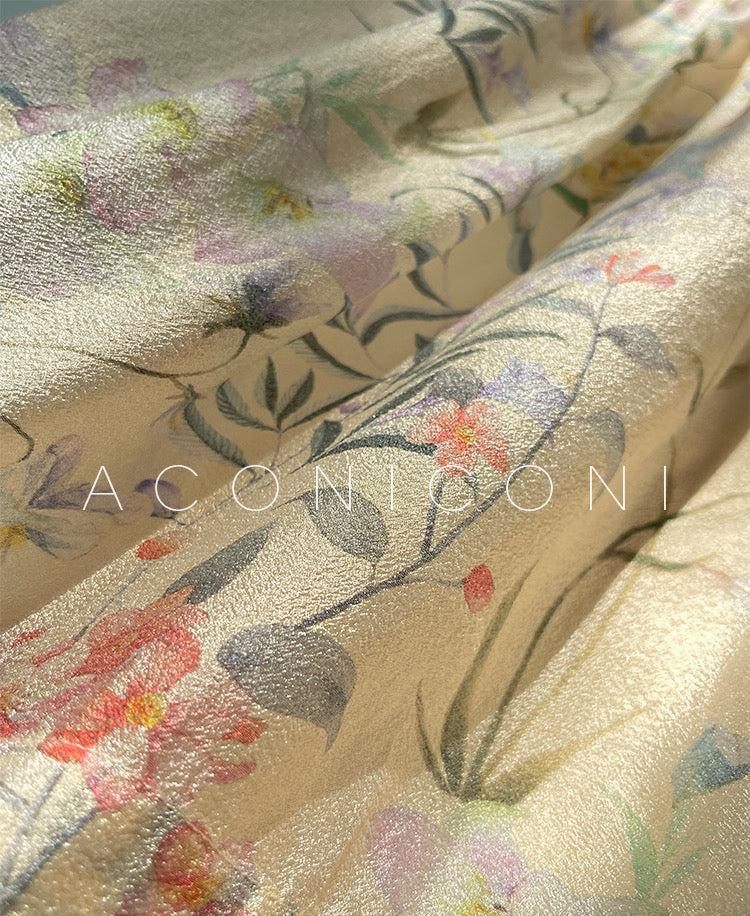 Aconiconi|Garden of Secrets Long Floral Summer Dress