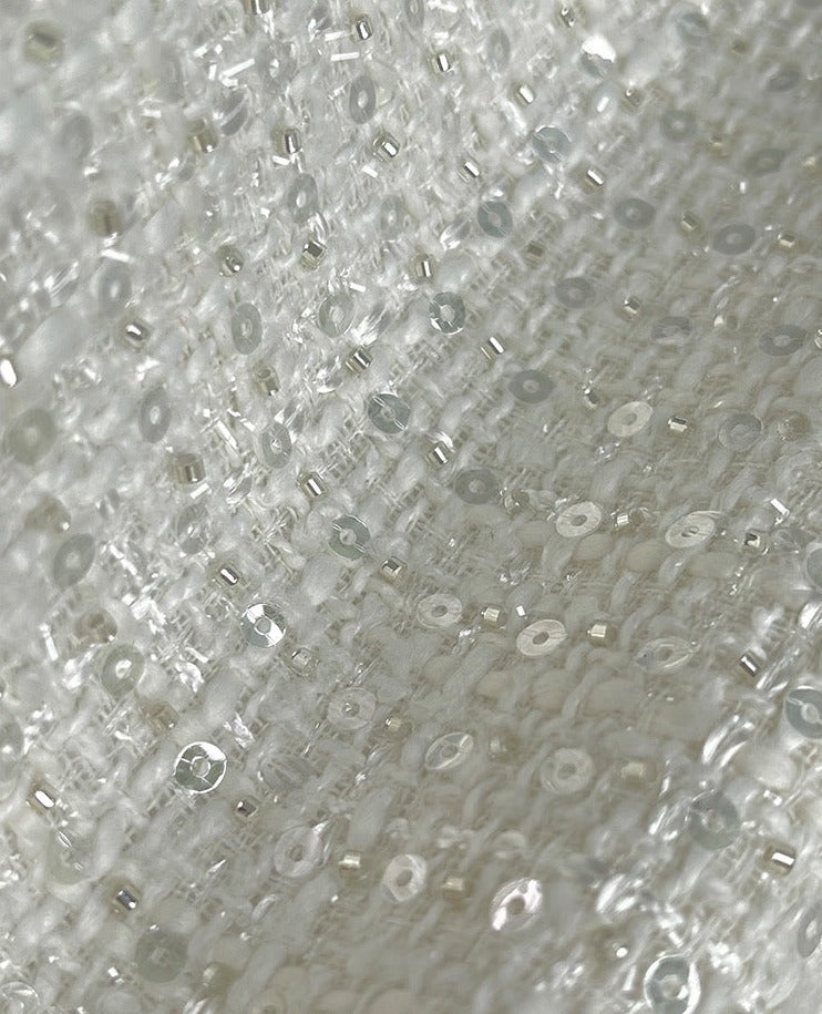 Aconiconi|Yueluo Suit Sequin Tweed Set