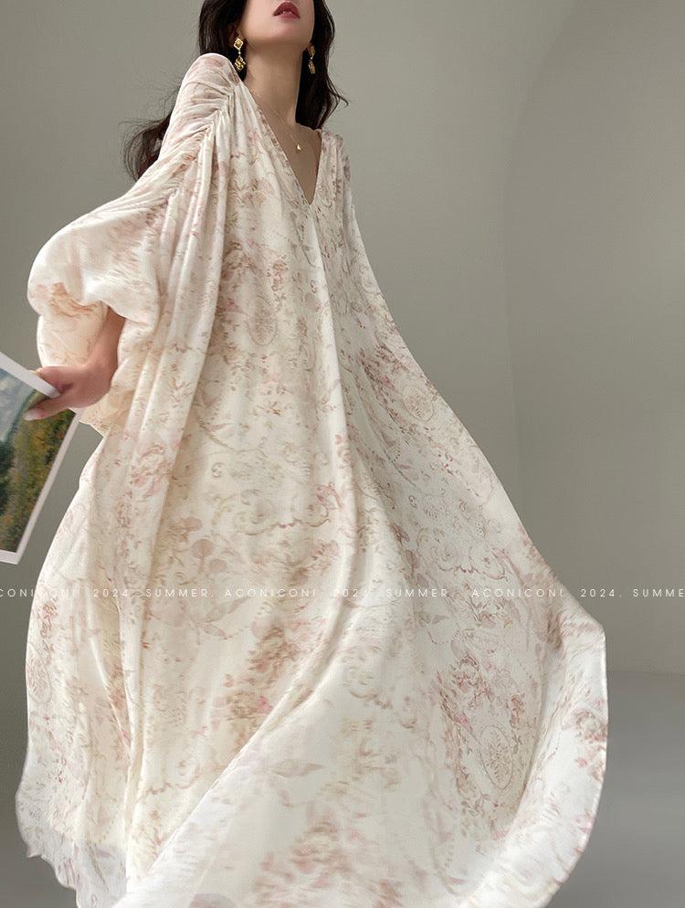 Aconiconi|Eternal Grace Long Summer Dress