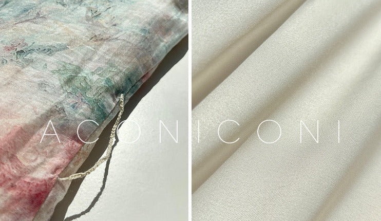 Aconiconi|Calantha Puff Short-Sleeve Dress