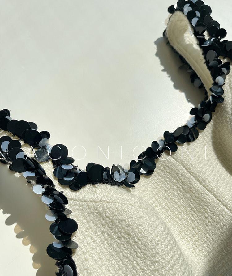 Aconiconi|Midnight Bloom Wool Dress Suit