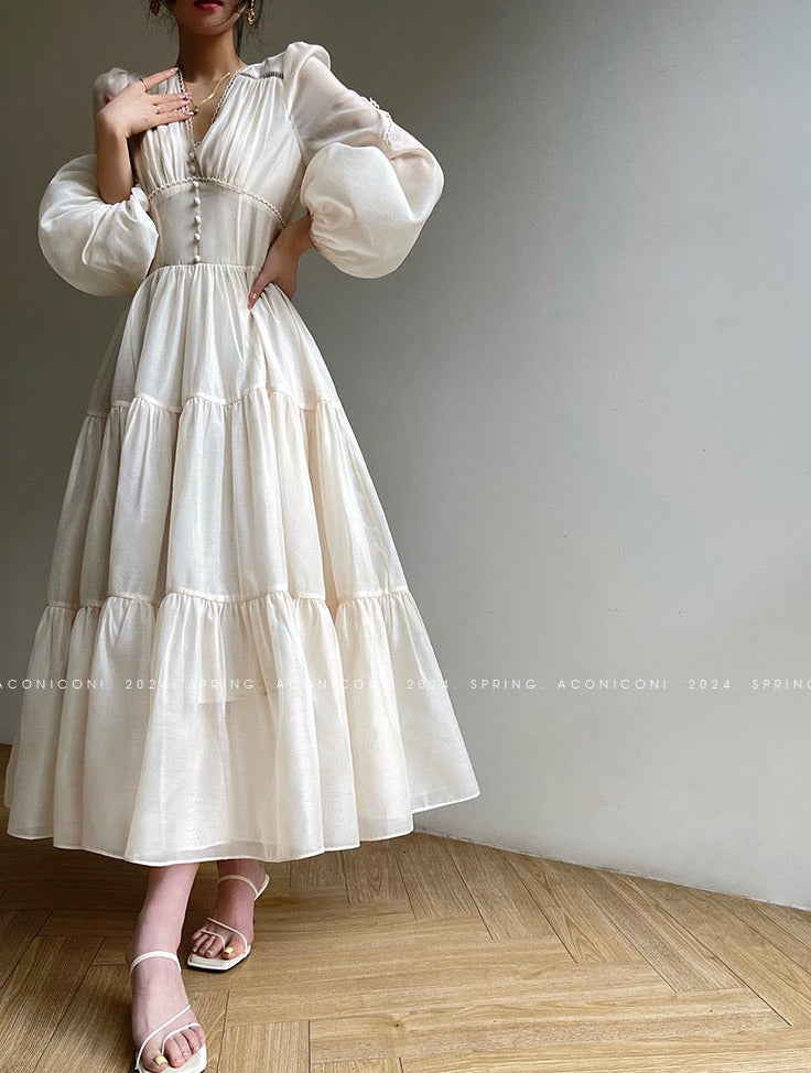 Yutang High-End Flowy Dress