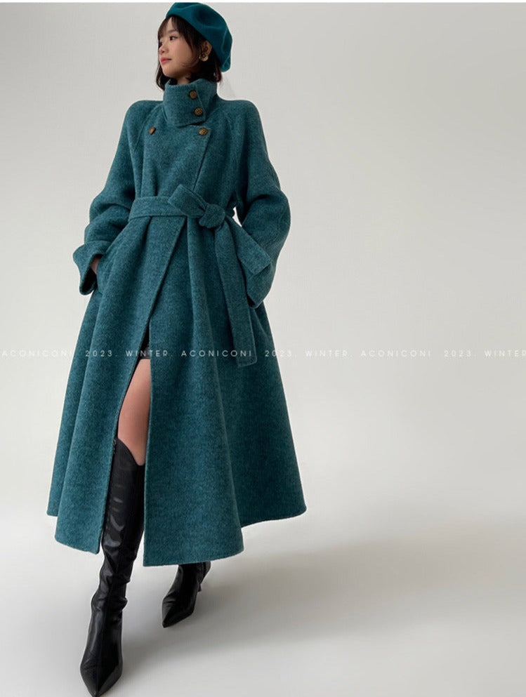 Aconiconi|Lanyu Bay Long Wool Coat