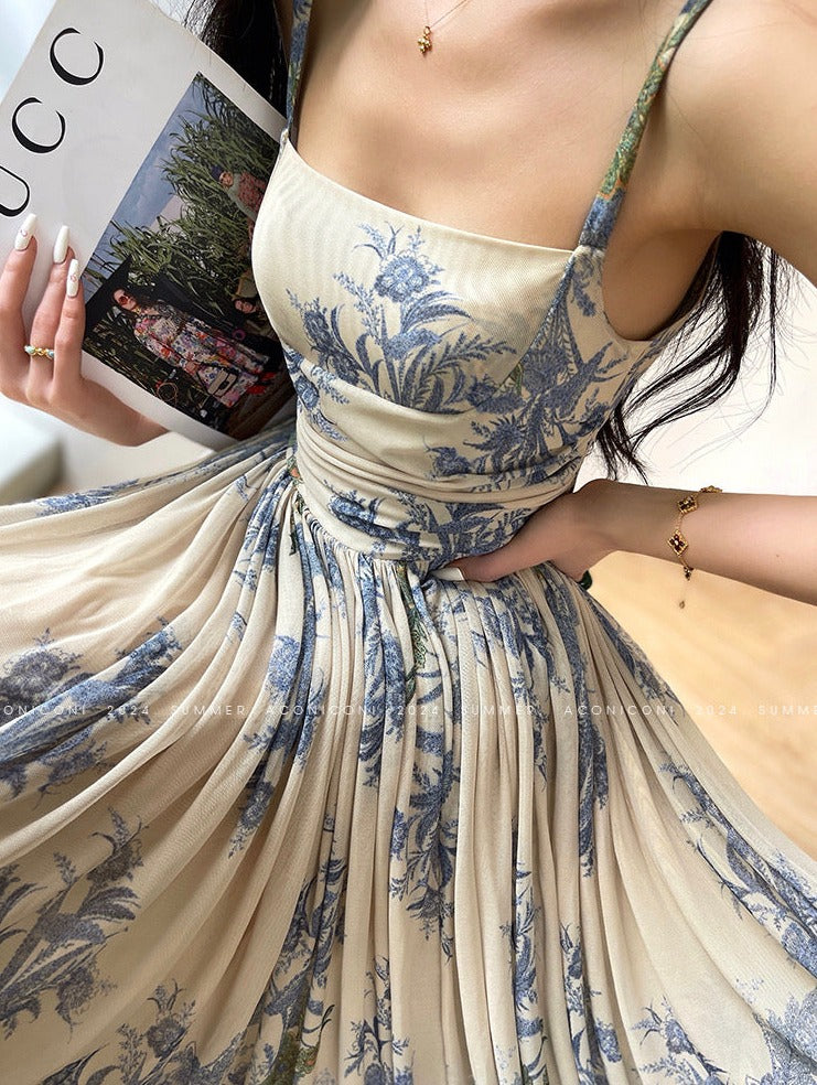Aconiconi|Tulle Treasure Long Summer Dress