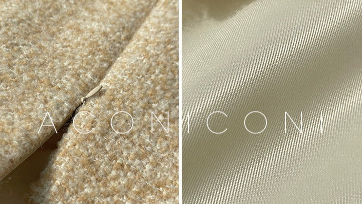 Aconiconi | First Snow Thick Tweed Wool Suit