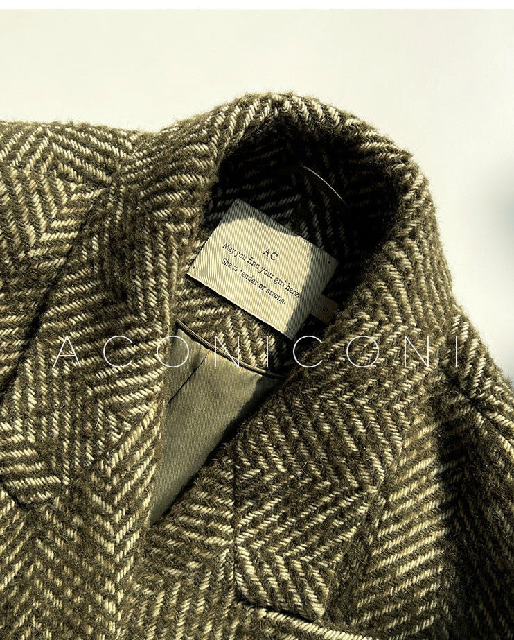 Aconiconi|Misty Pine Forest Coat