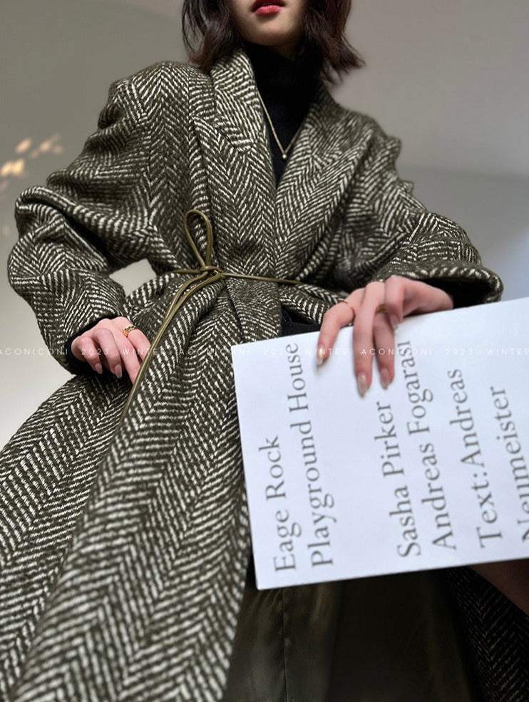 Aconiconi|Misty Pine Forest Coat