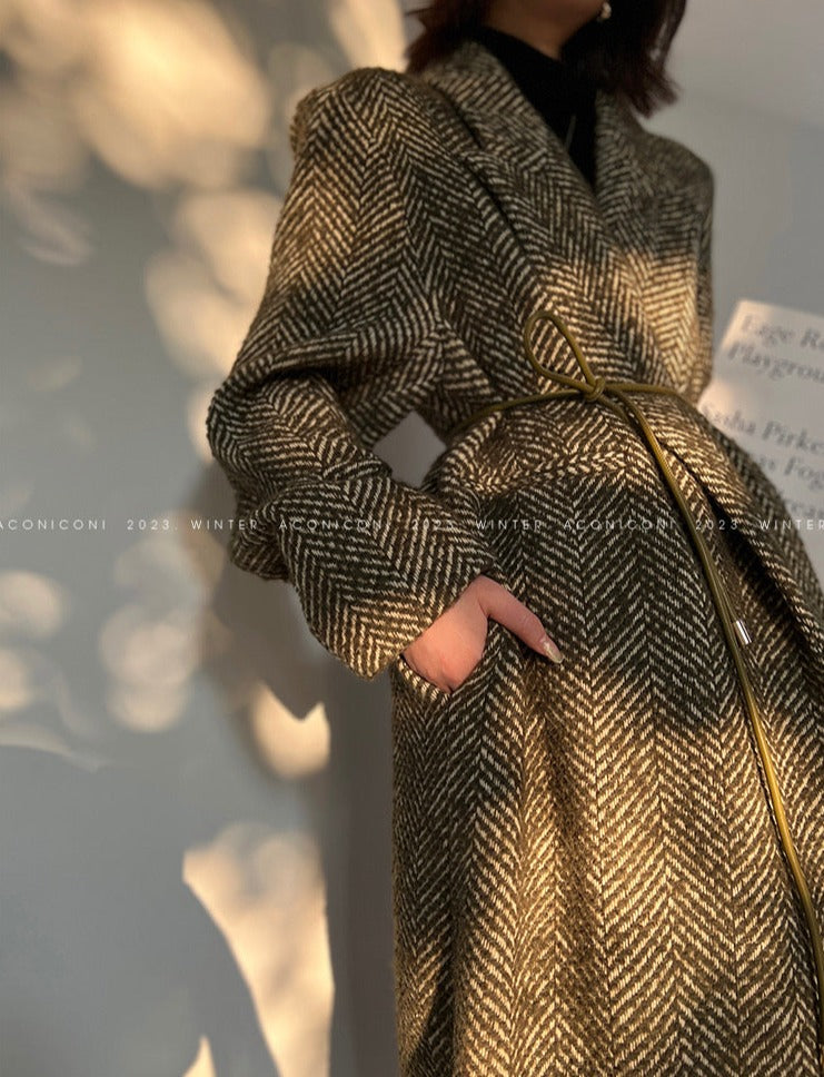 Aconiconi|Misty Pine Forest Coat
