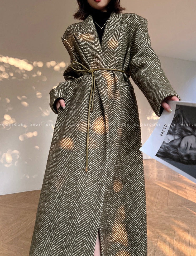 Aconiconi|Misty Pine Forest Coat