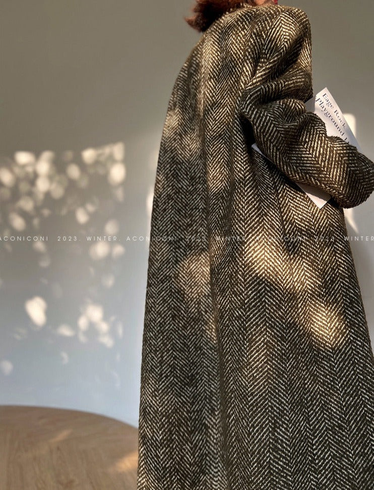 Aconiconi|Misty Pine Forest Coat