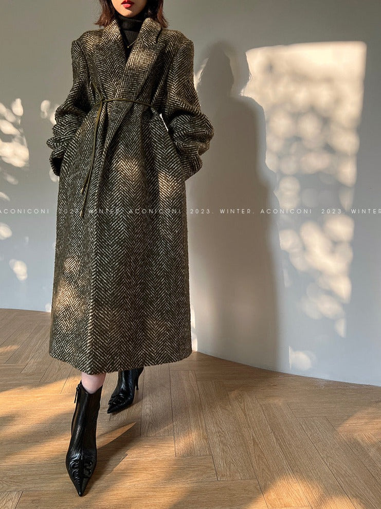 Aconiconi|Misty Pine Forest Coat