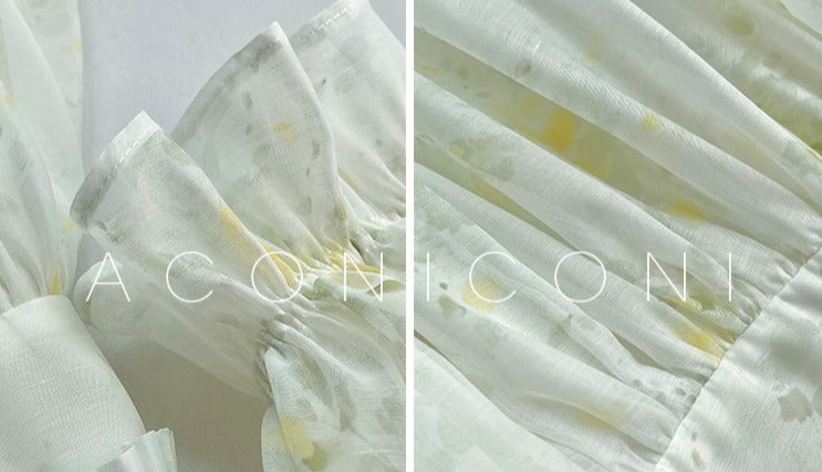 Aconiconi|Tea Break Fairy Off Shoulder Dress