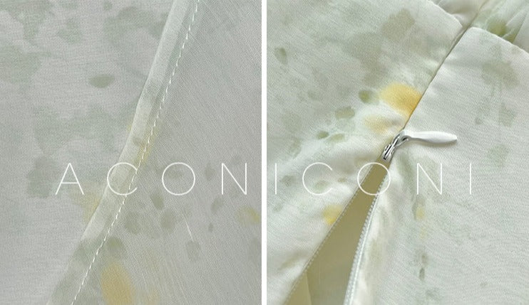 Aconiconi|Tea Break Fairy Off Shoulder Dress