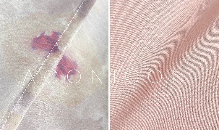 Aconiconi|Butterfly Dance Wind Firefly French Short Sleeve Dress