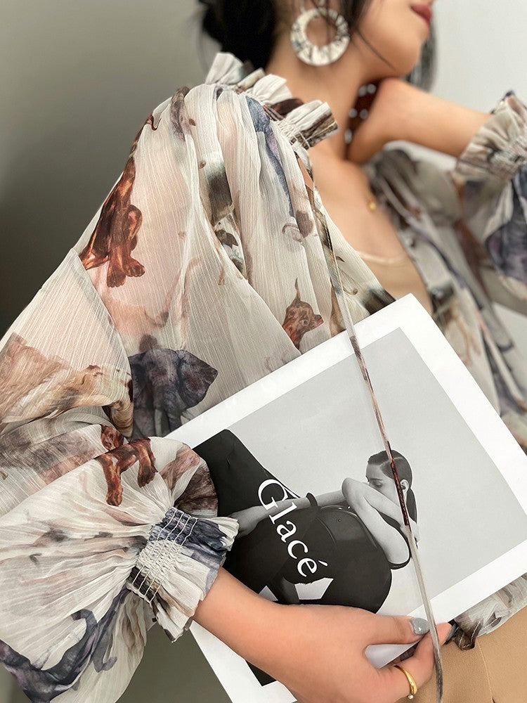Aconiconi|Manny's Shirt Long Sleeve Print