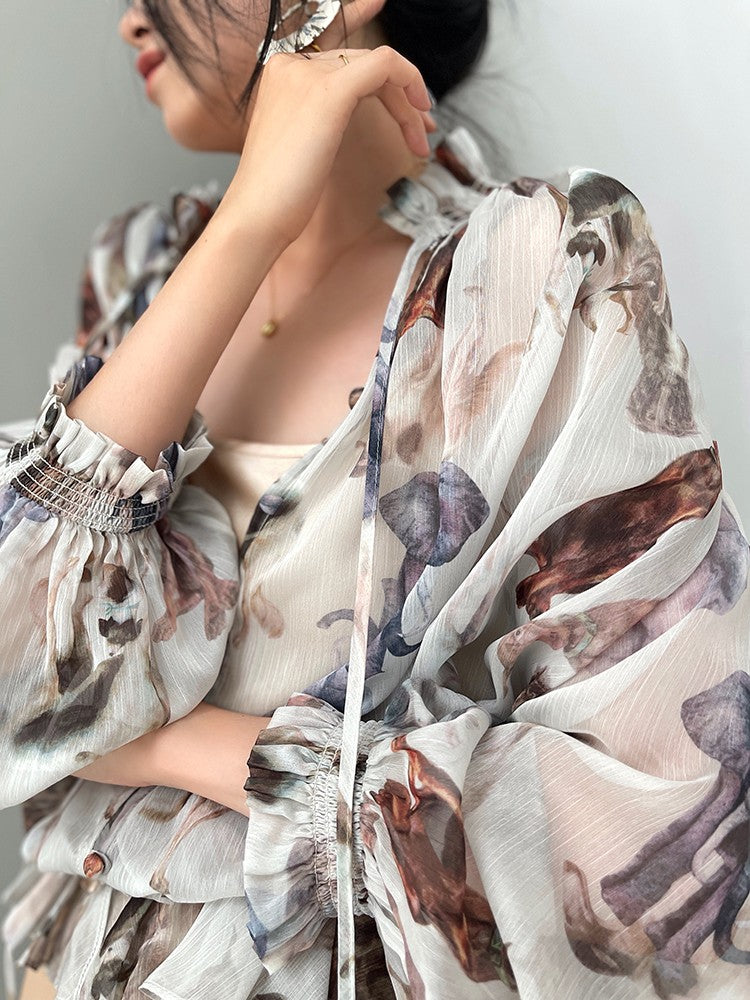 Aconiconi|Manny's Shirt Long Sleeve Print