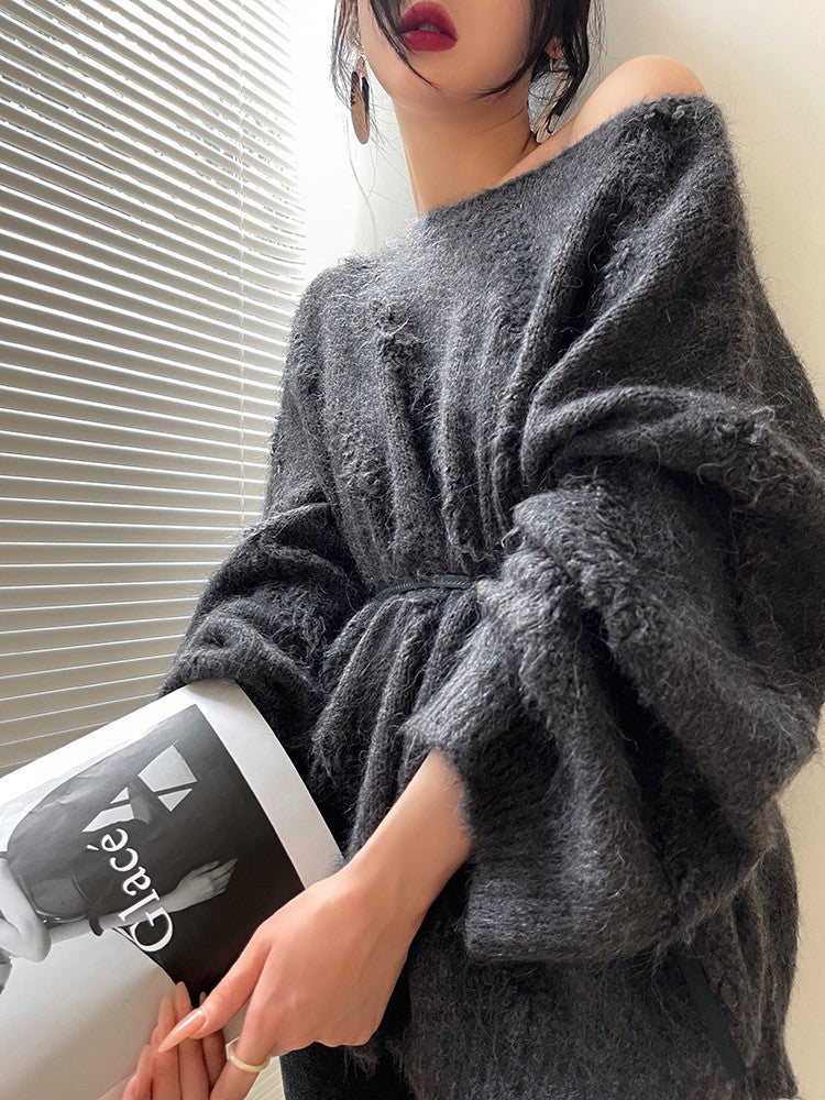 Aconiconi| Alpaca Wool Knitted Sweater