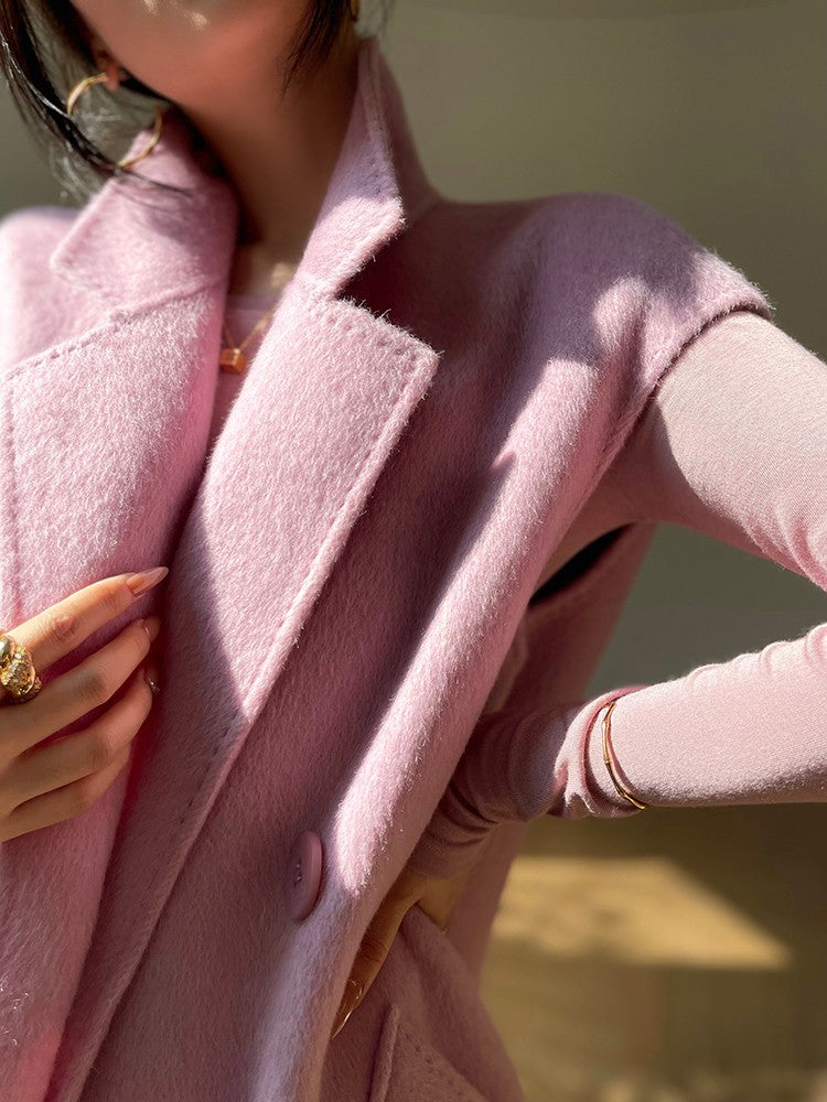 Aconiconi|Fench long Wool Coat