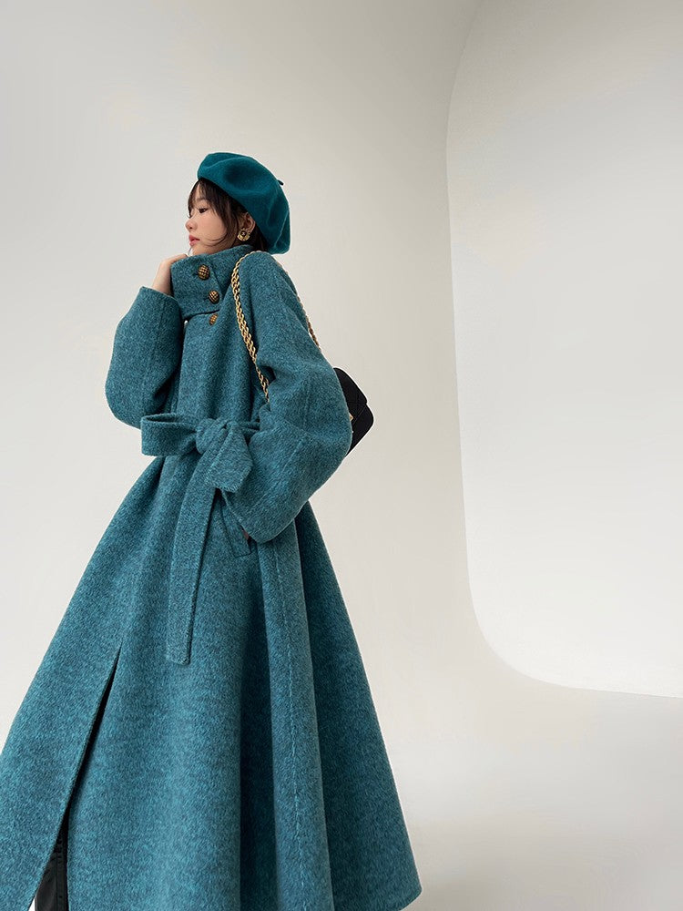 Aconiconi|Lanyu Bay Long Wool Coat