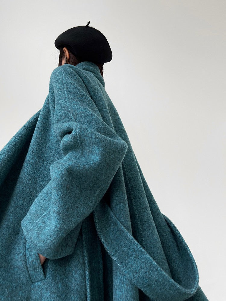 Aconiconi|Lanyu Bay Long Wool Coat