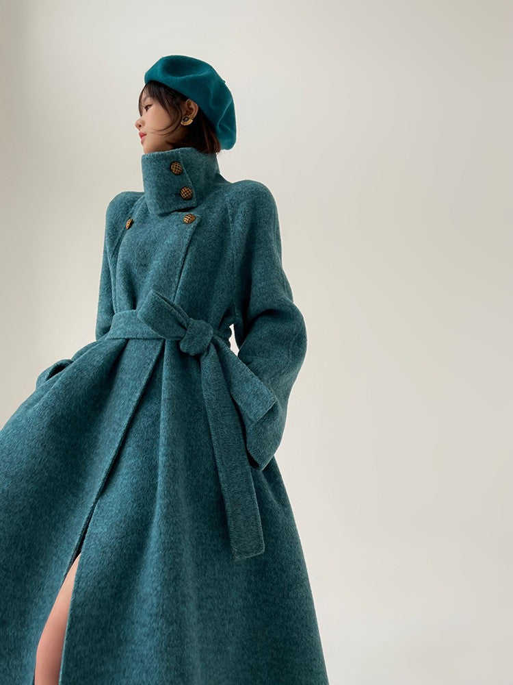 Aconiconi|Lanyu Bay Long Wool Coat