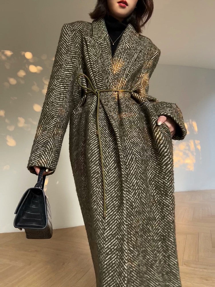 Aconiconi|Misty Pine Forest Coat