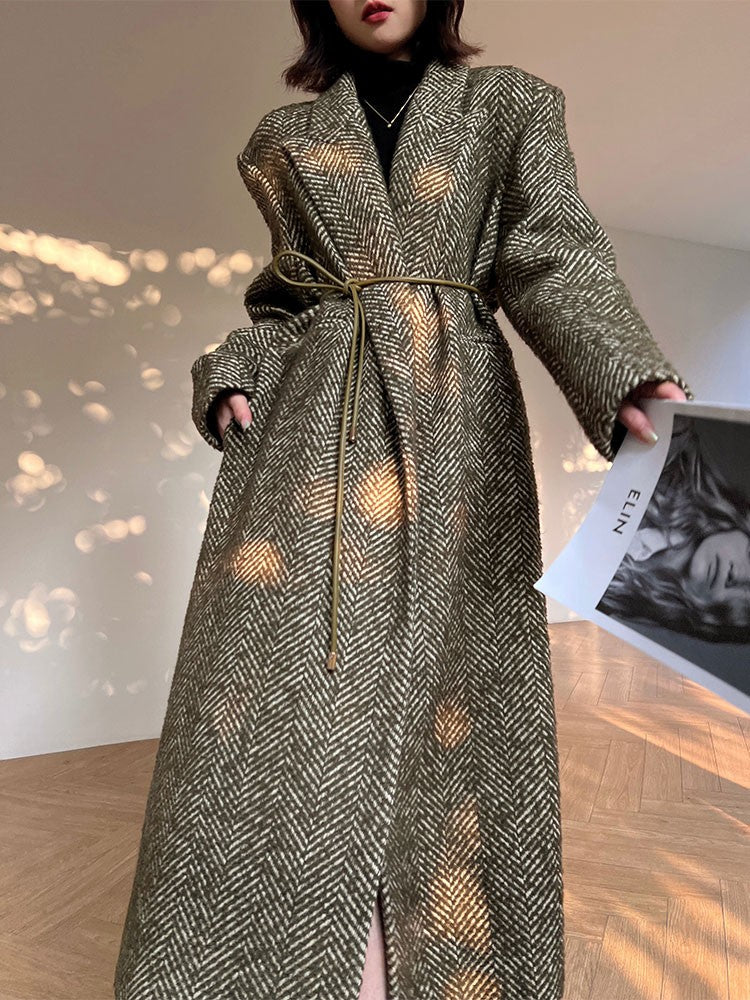 Aconiconi|Misty Pine Forest Coat