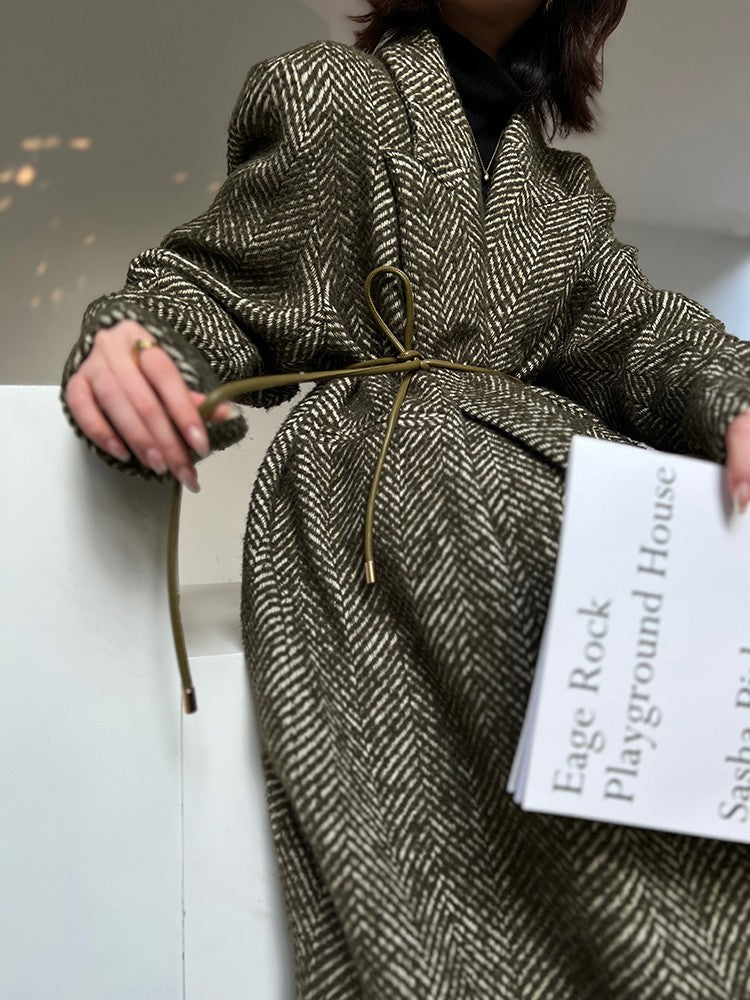 Aconiconi|Misty Pine Forest Coat