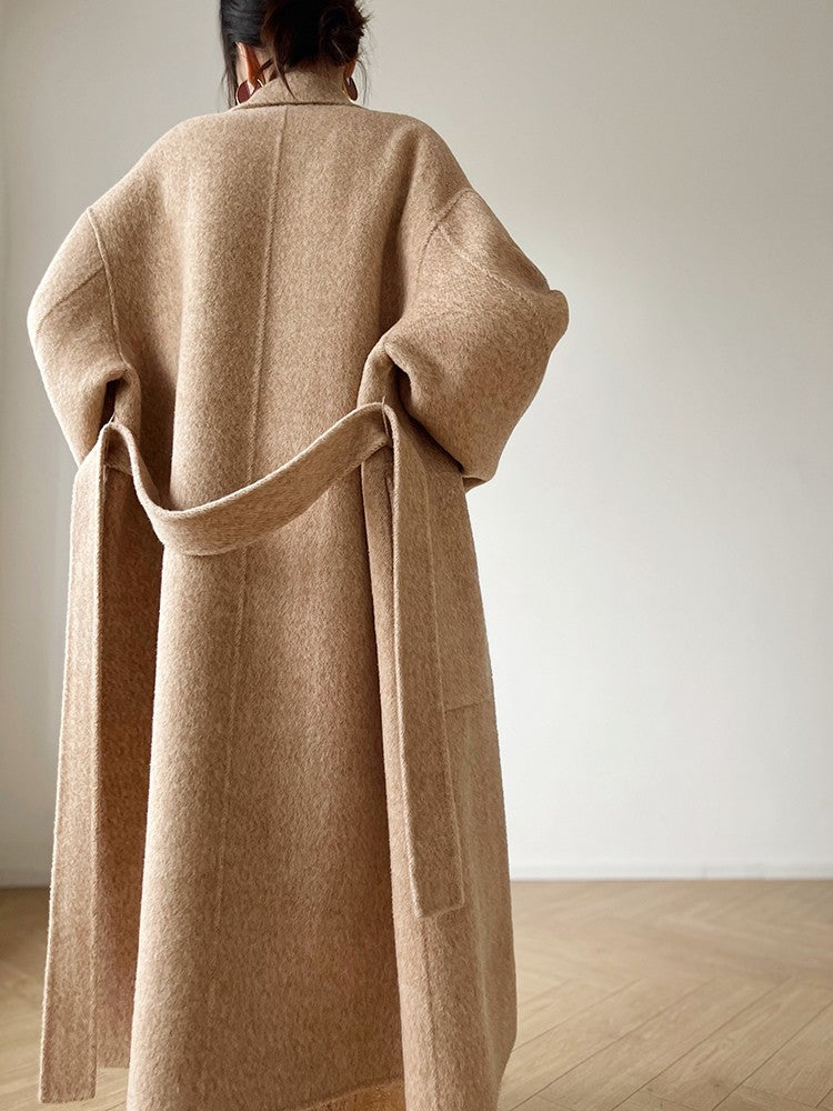 Aconiconi|Retro 100% Wool Coat