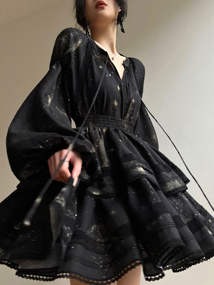 Aconiconi|Moon Shadow Camellia Skirt Suit