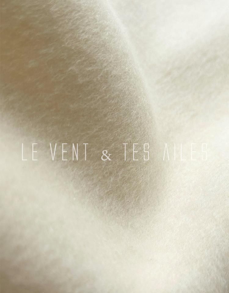 LE VENT & TES AILES | Lonely Art Cashmere Coat