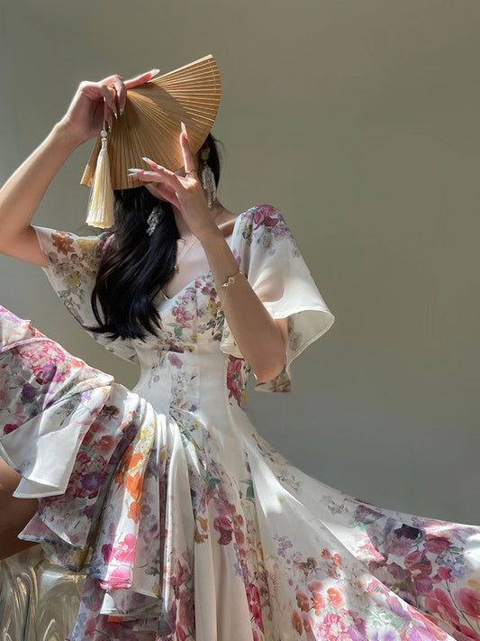 Aconiconi｜Love Flower French Fairy Dress