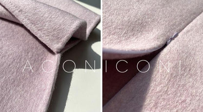 Aconiconi｜Munich Two Piece Wool Dress & Coat set