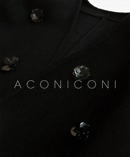 Aconiconi｜Munich Two Piece Wool Dress & Coat set