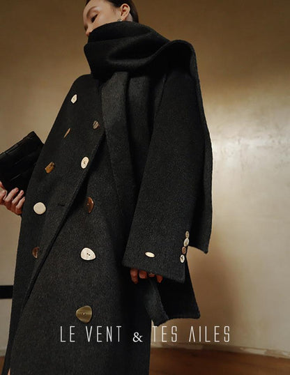 LE VENT & TES AILES | Lonely Art Cashmere Coat