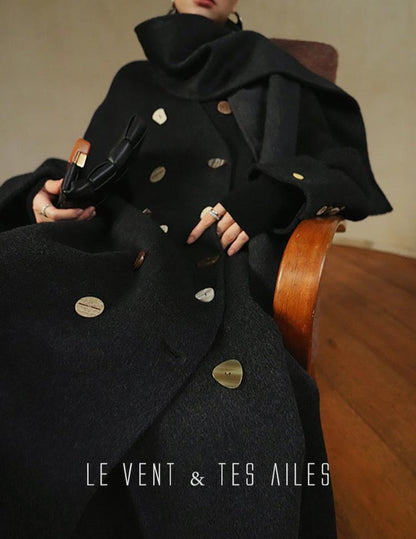 LE VENT & TES AILES | Lonely Art Cashmere Coat