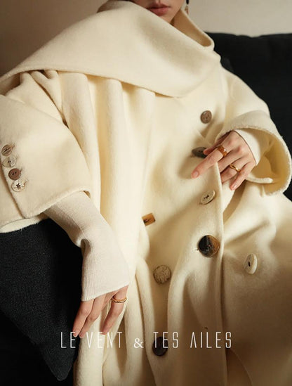 LE VENT & TES AILES | Lonely Art Cashmere Coat