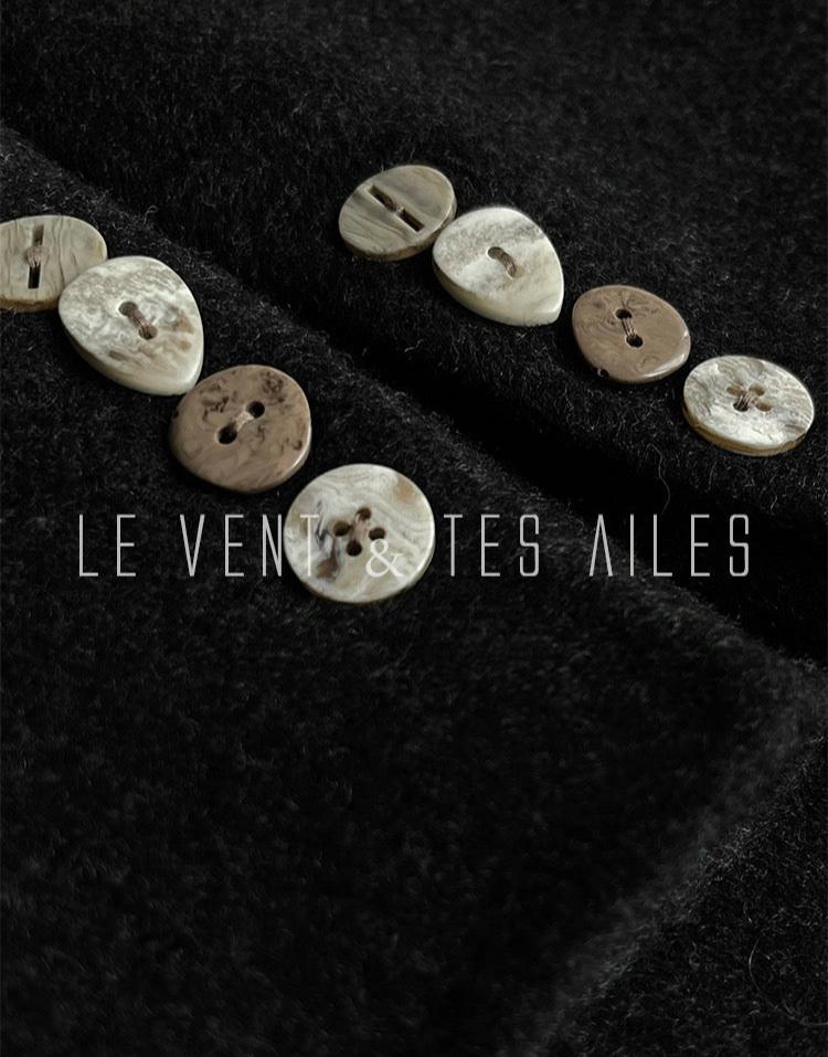 LE VENT & TES AILES | Lonely Art Cashmere Coat