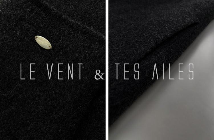 LE VENT & TES AILES | Lonely Art Cashmere Coat